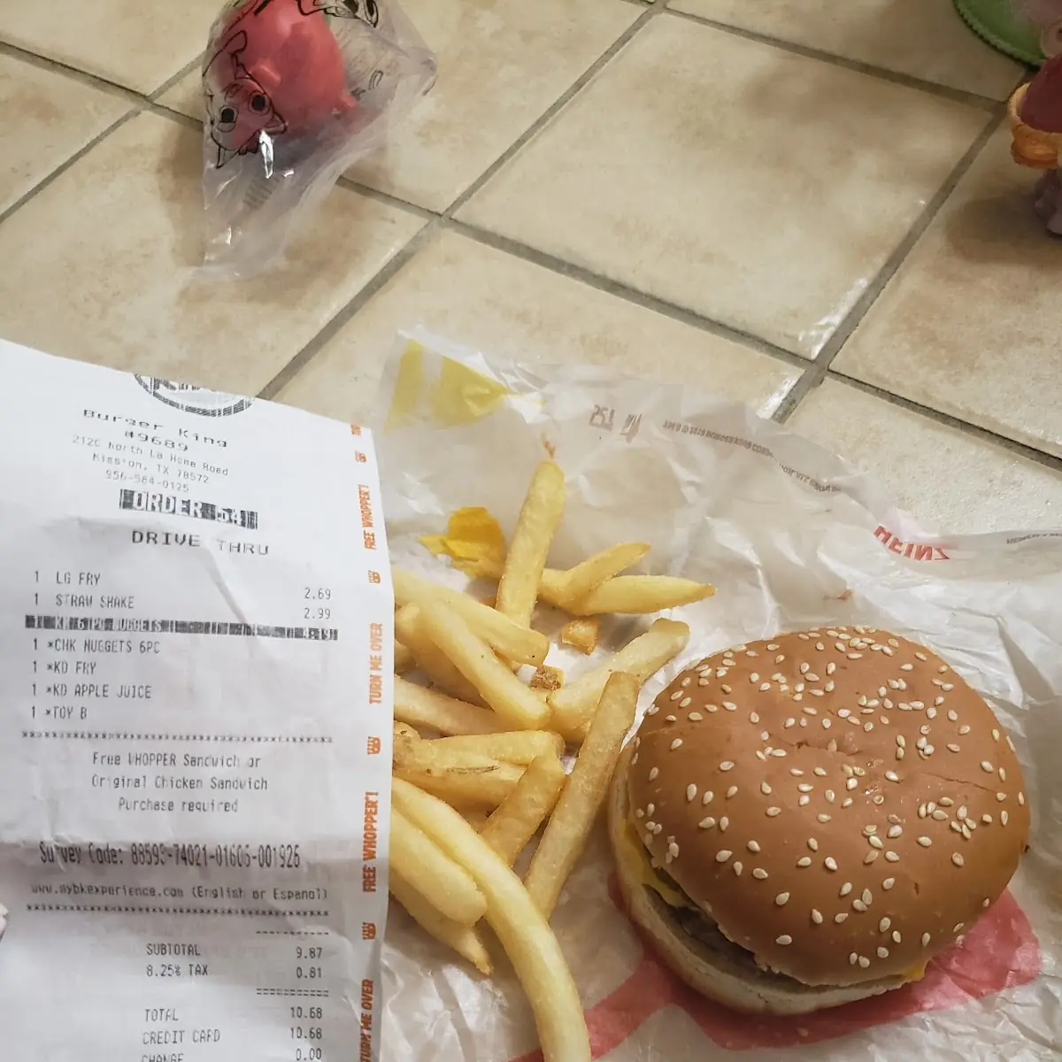 Kids Meal 6 Piece Nuggets