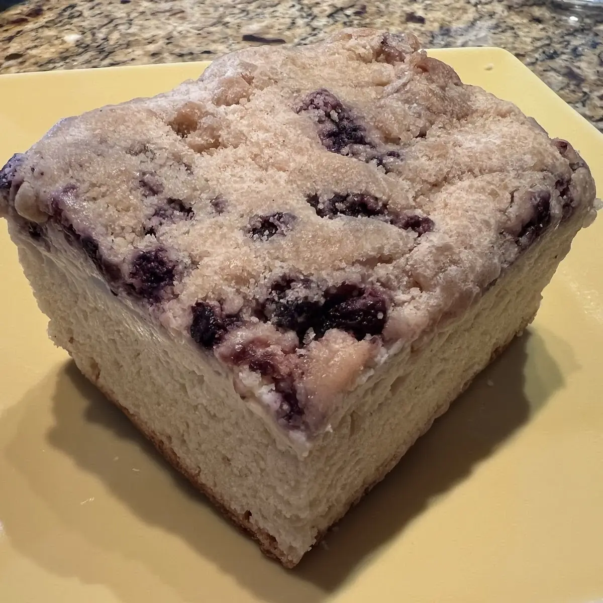 Blueberry Cream Cheese Coffee Cake