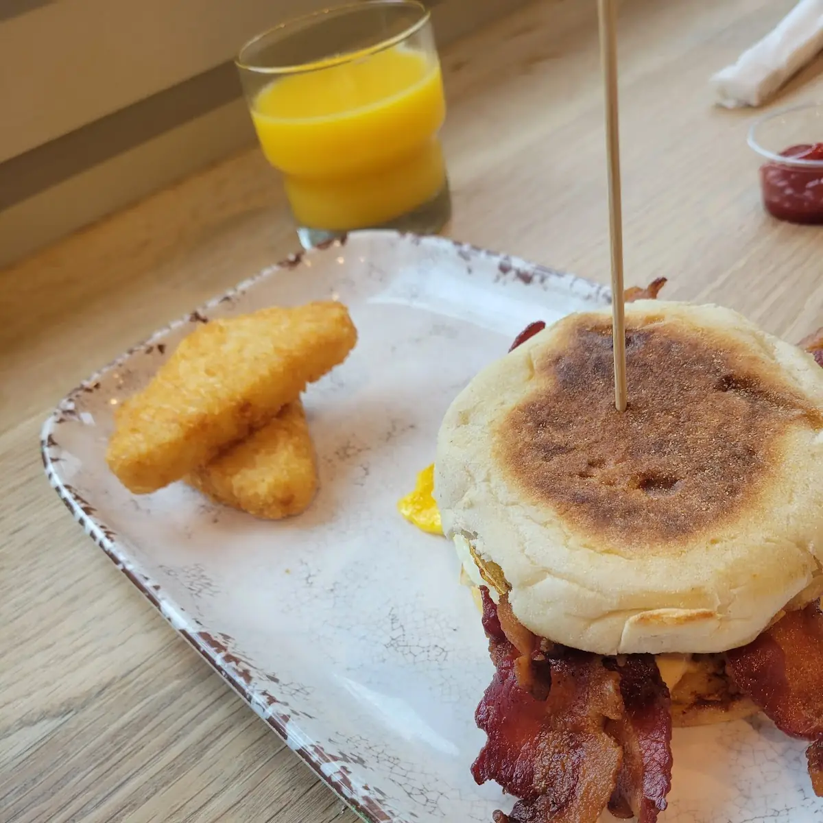 Beach Mouse Breakfast Sandwich