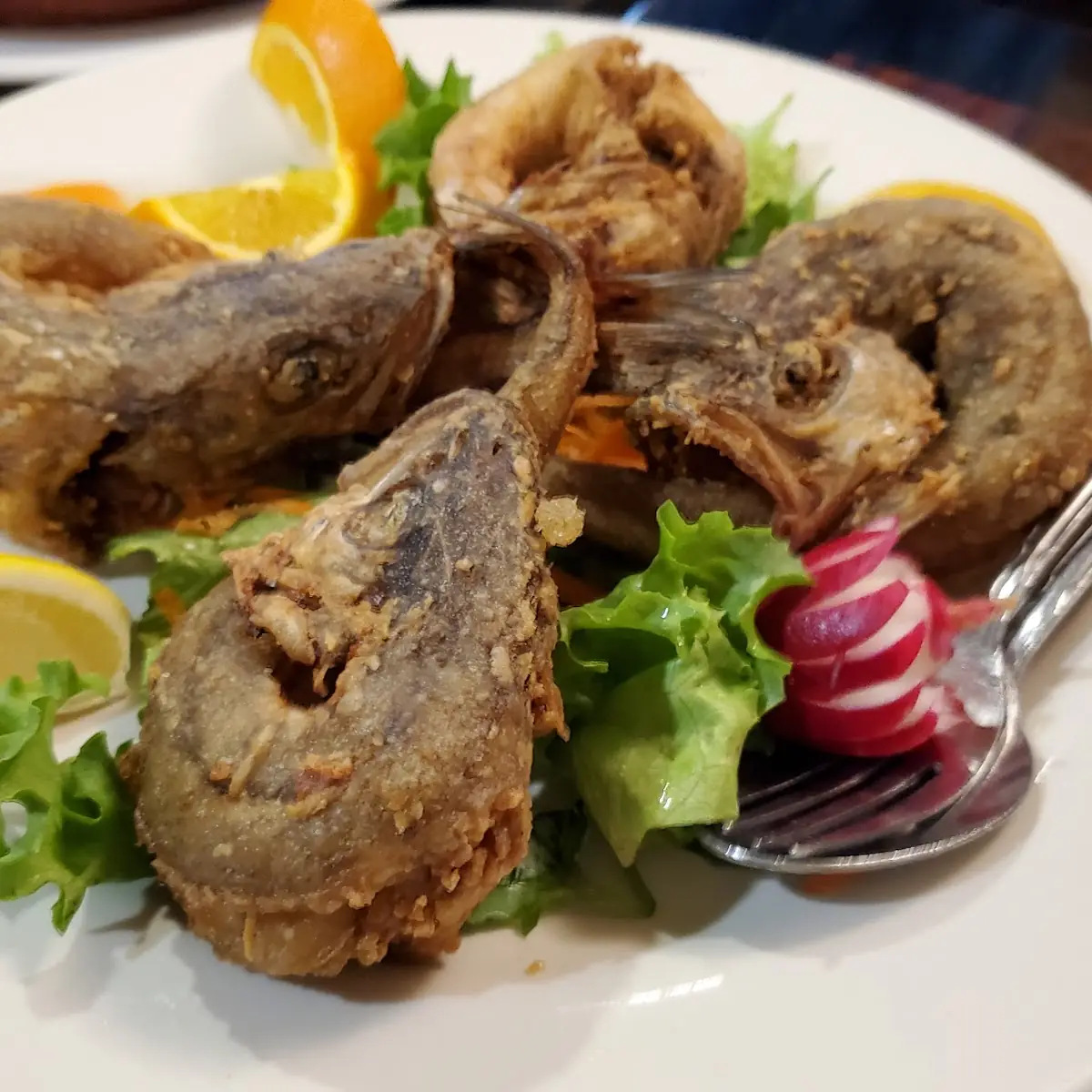 Fried Baby Whiting