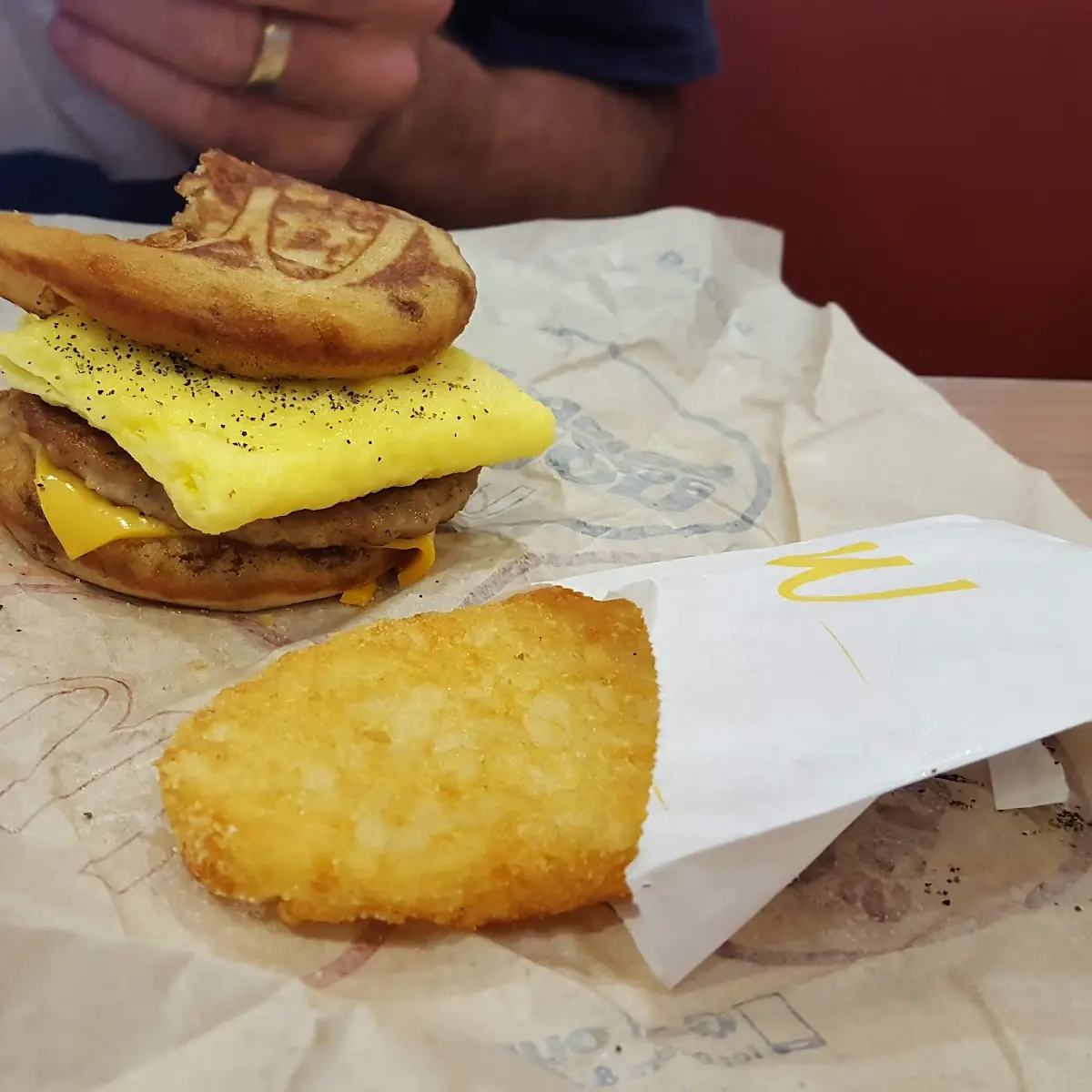 Sausage Egg Mcgriddle