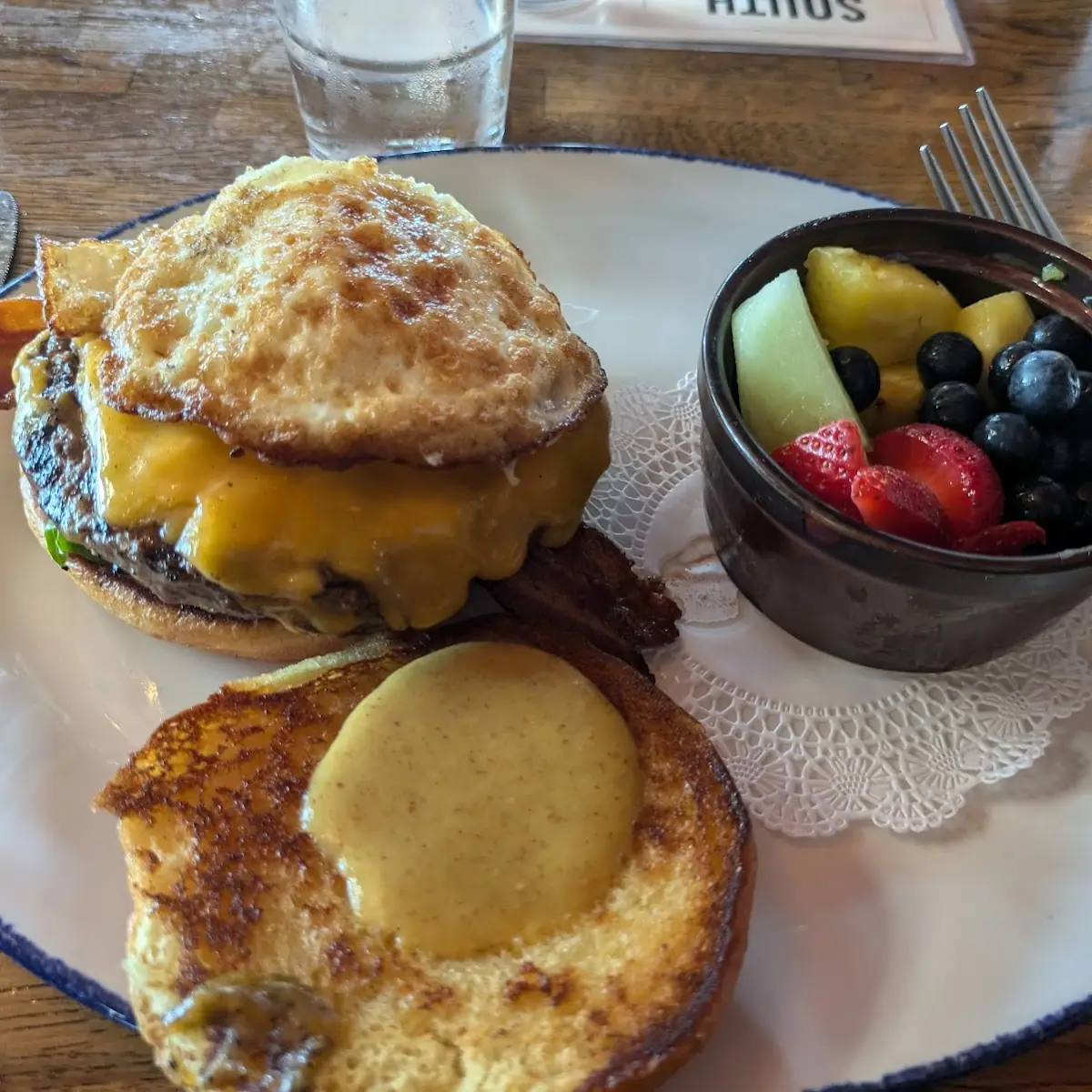 Bar Burger Plate
