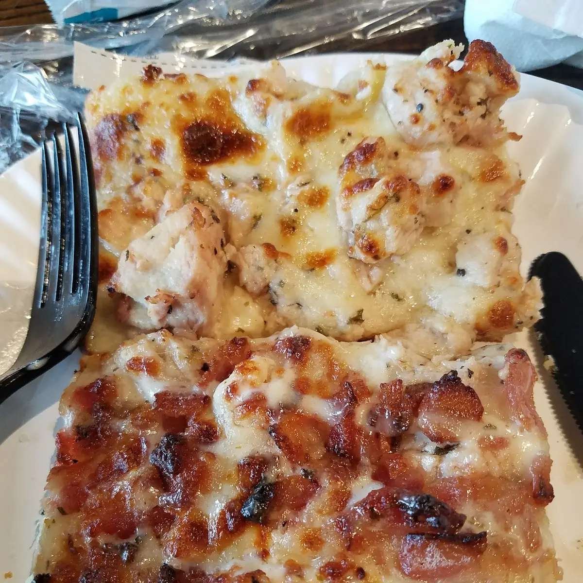 Chicken Bacon Ranch Pizza