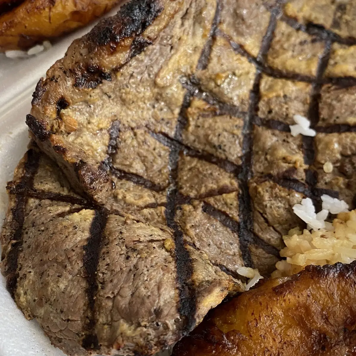 A La Palomilla with Grilled Onions