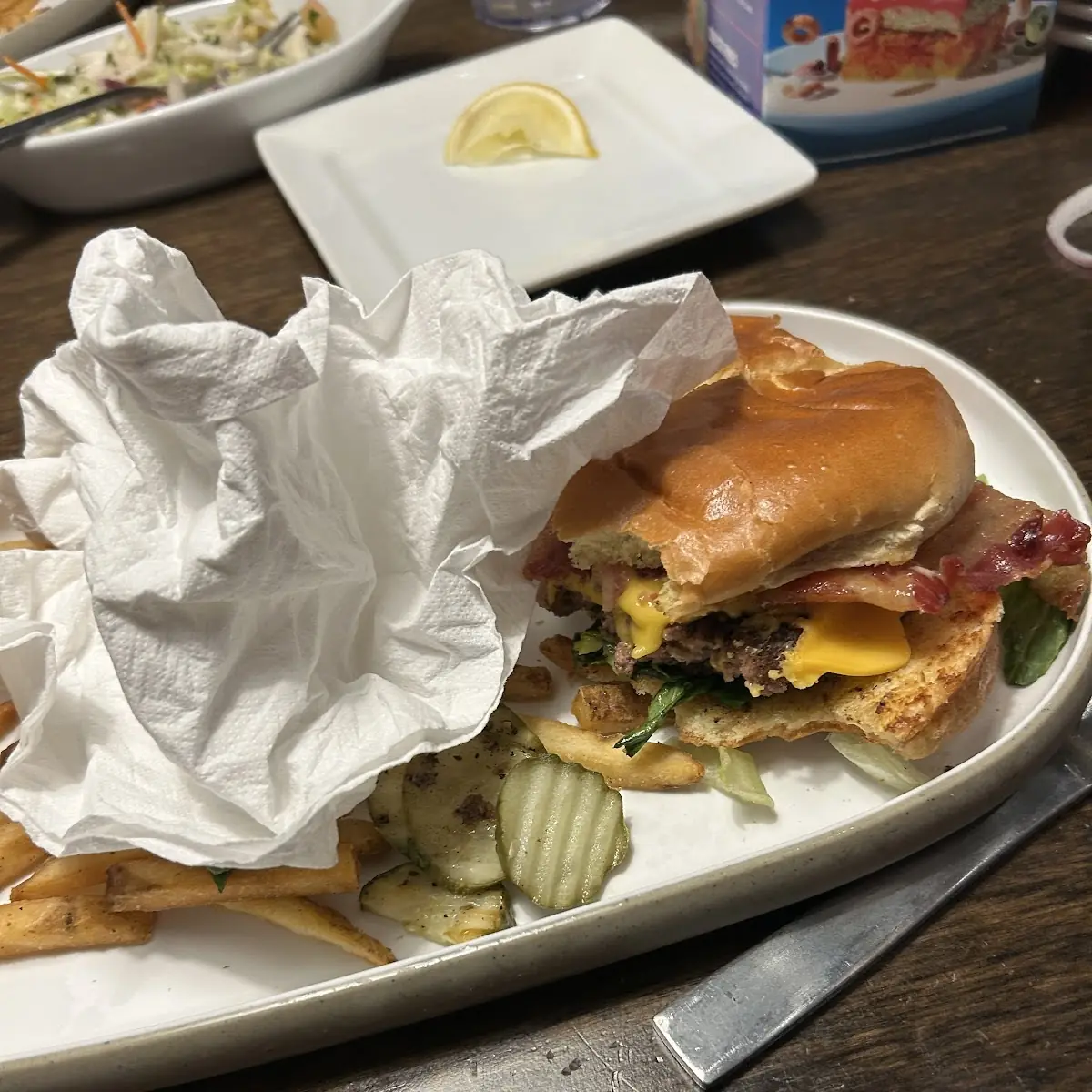 Busters Bacon Burger