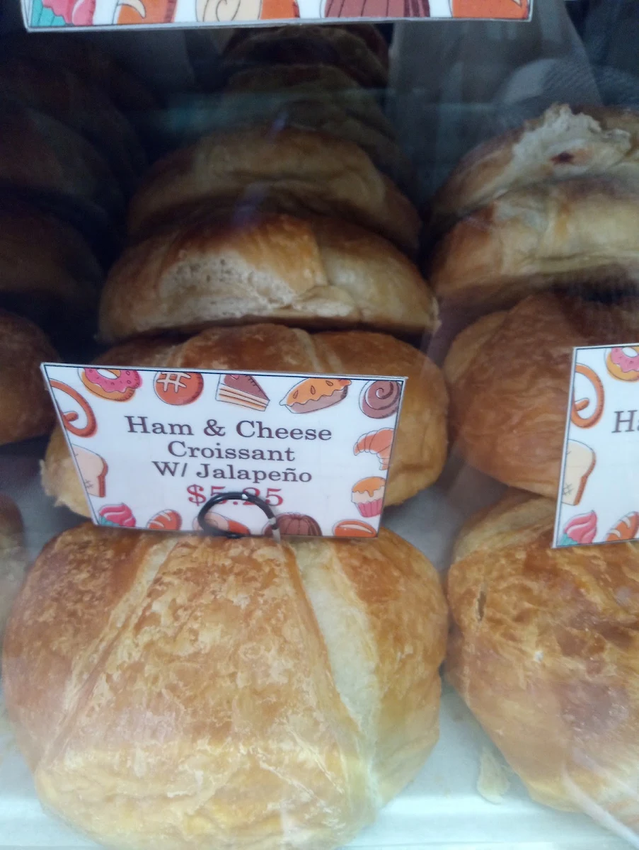 Jam and Cream Cheese Croissant