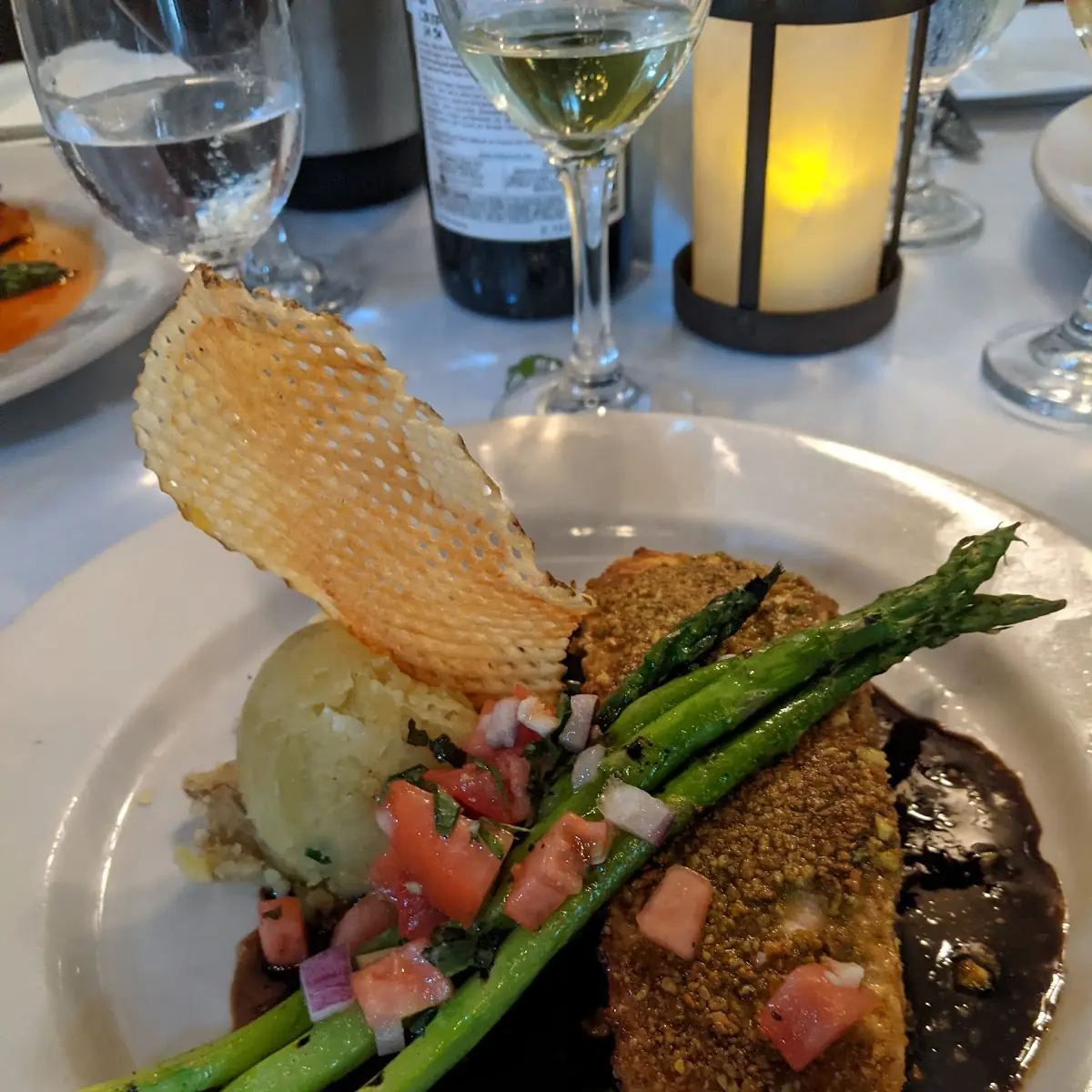Mustard Crusted Salmon