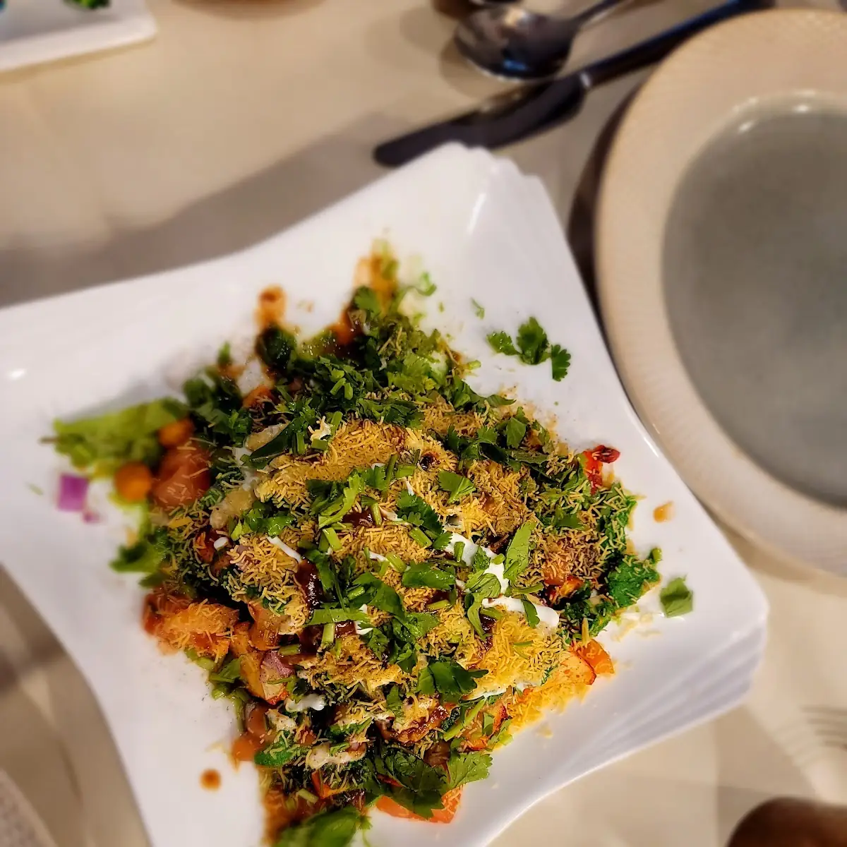 Tandoori Chicken Chaat