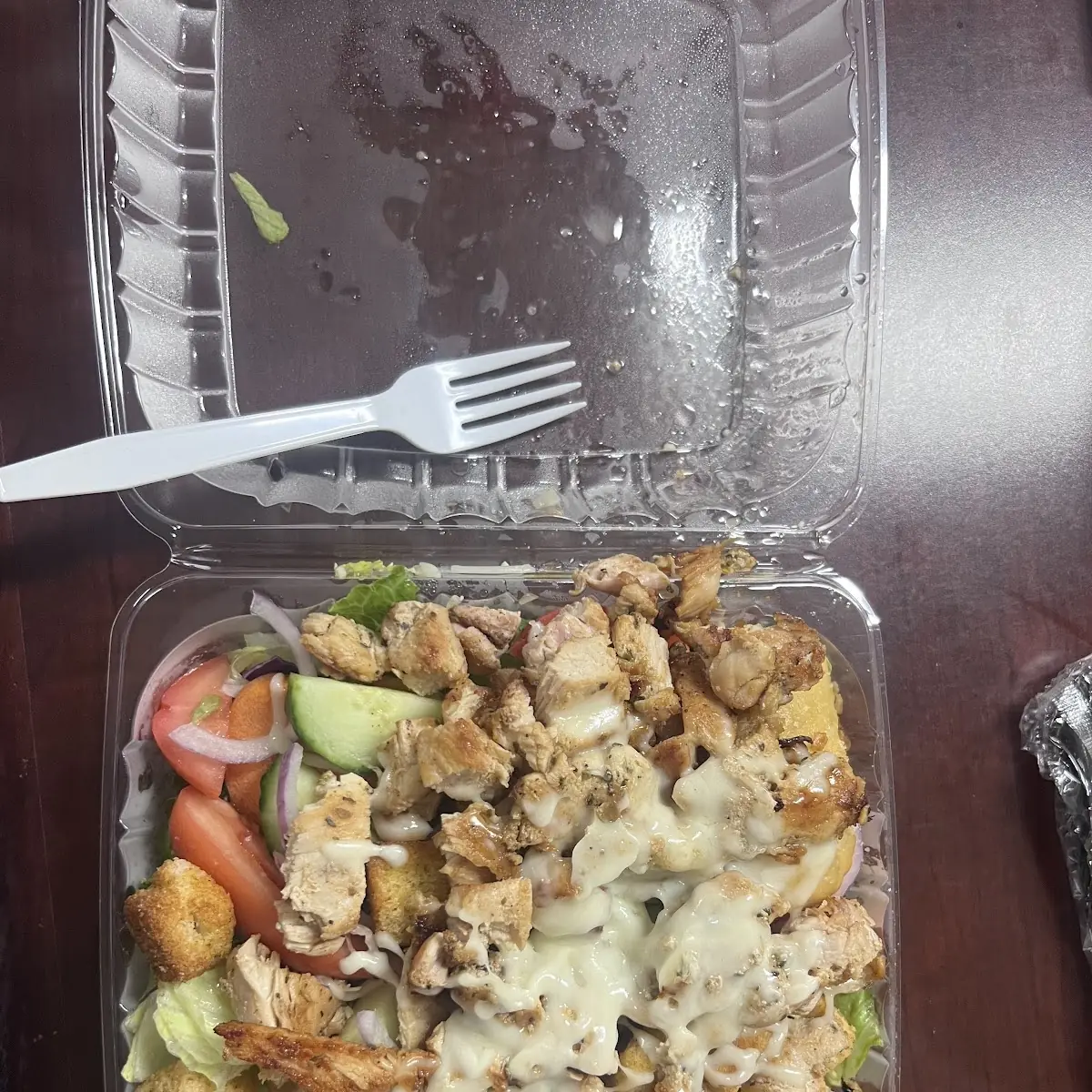 Garden Salad with Grilled Chicken