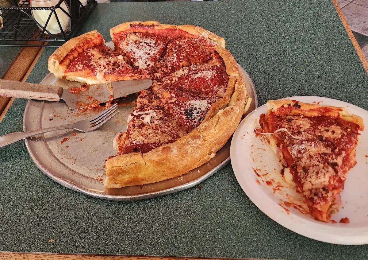 Meat Lovers Chicago Stuffed Pizza