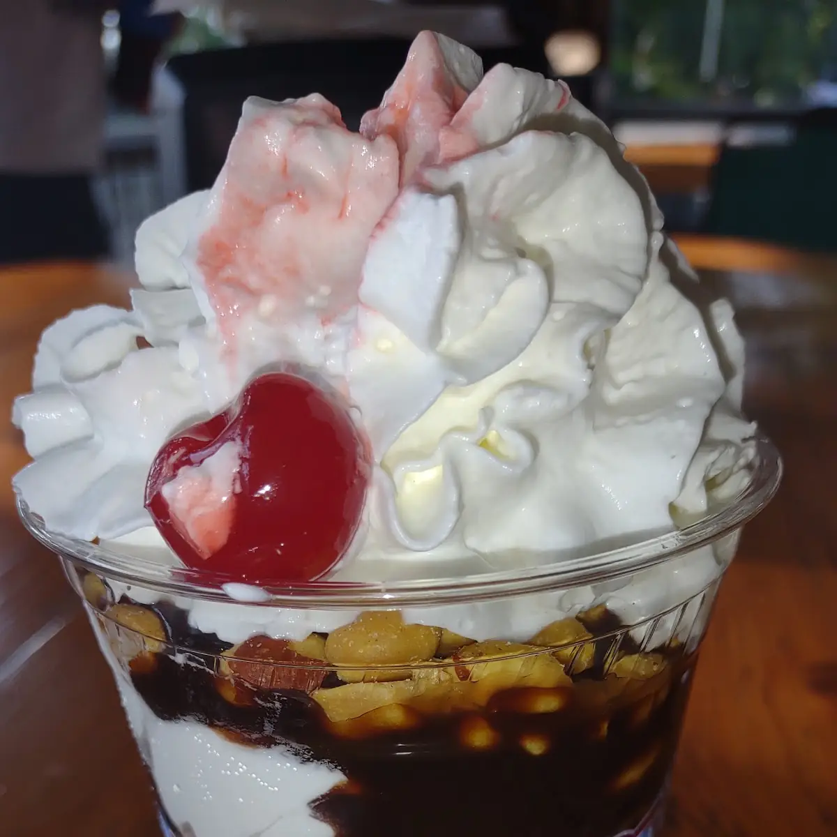 Hot Fudge Sundae with Nuts