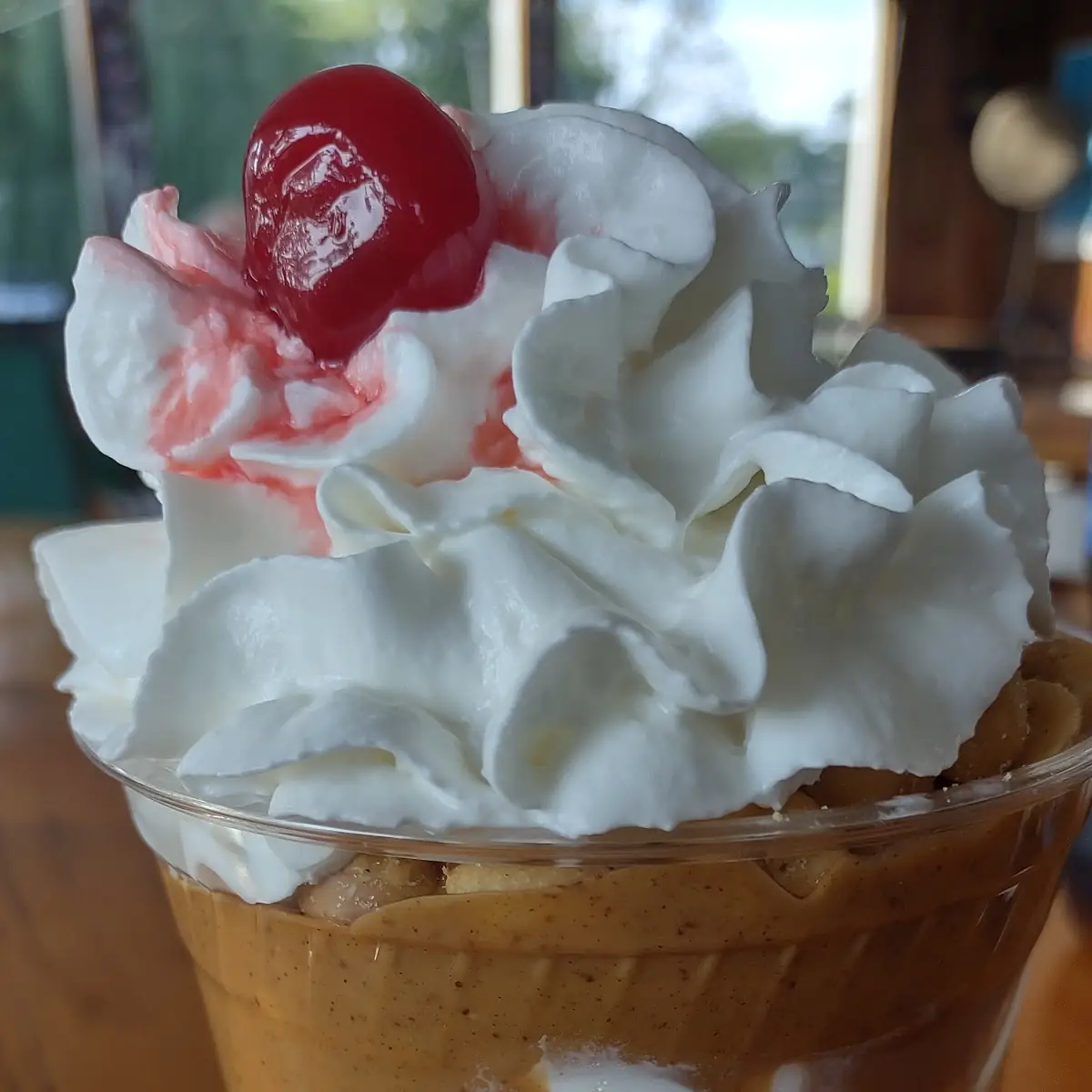 Peanut Butter Sundae with Nuts