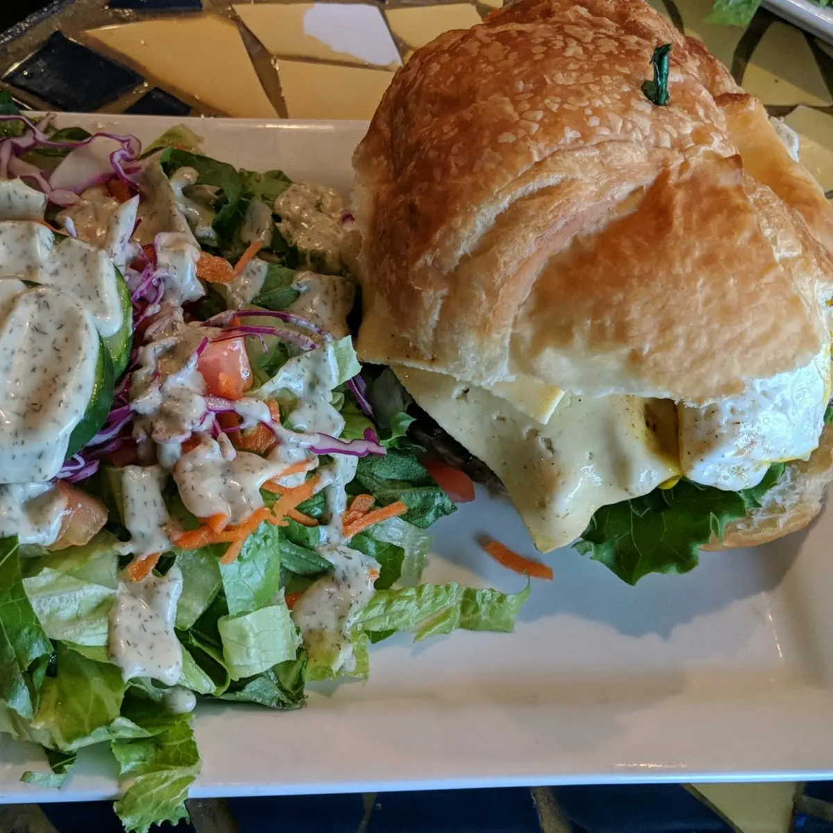 Crab Cake Salad