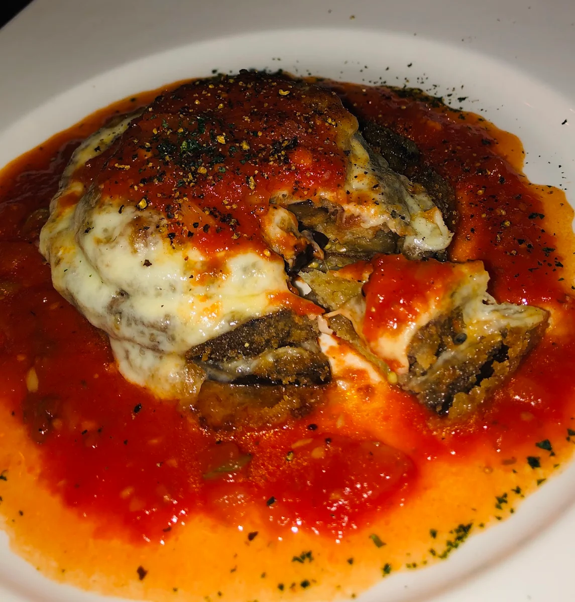 Eggplant Parmesan, La Toscana