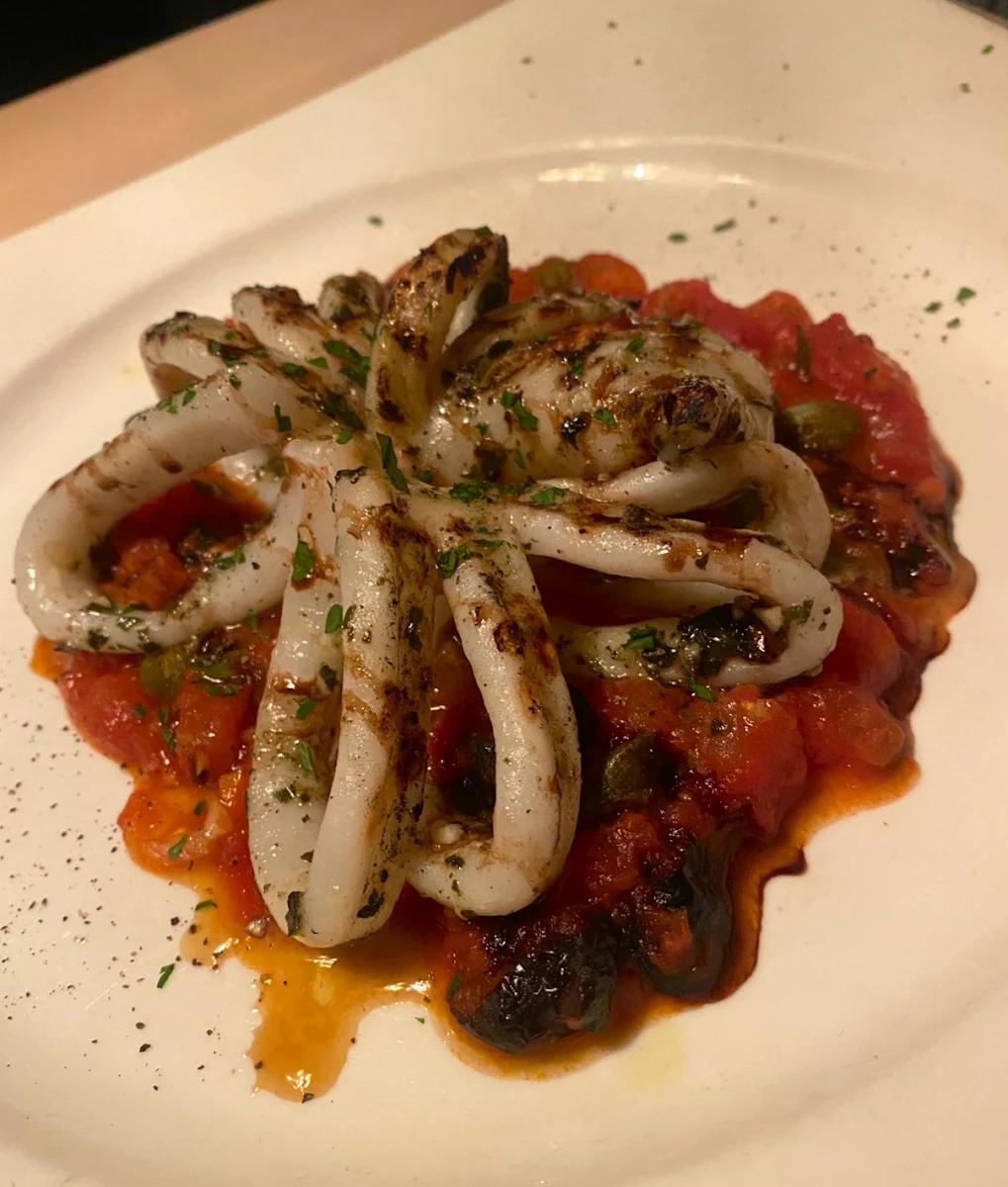 Grilled Calamari, La Toscana