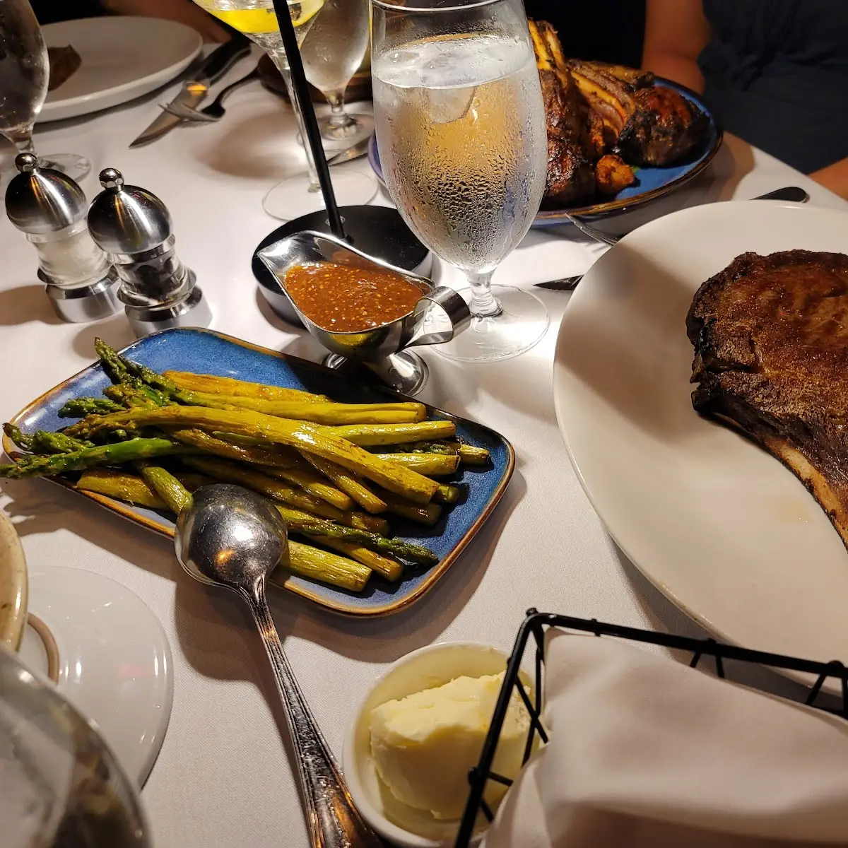 Ribeye Steak and Asparagus