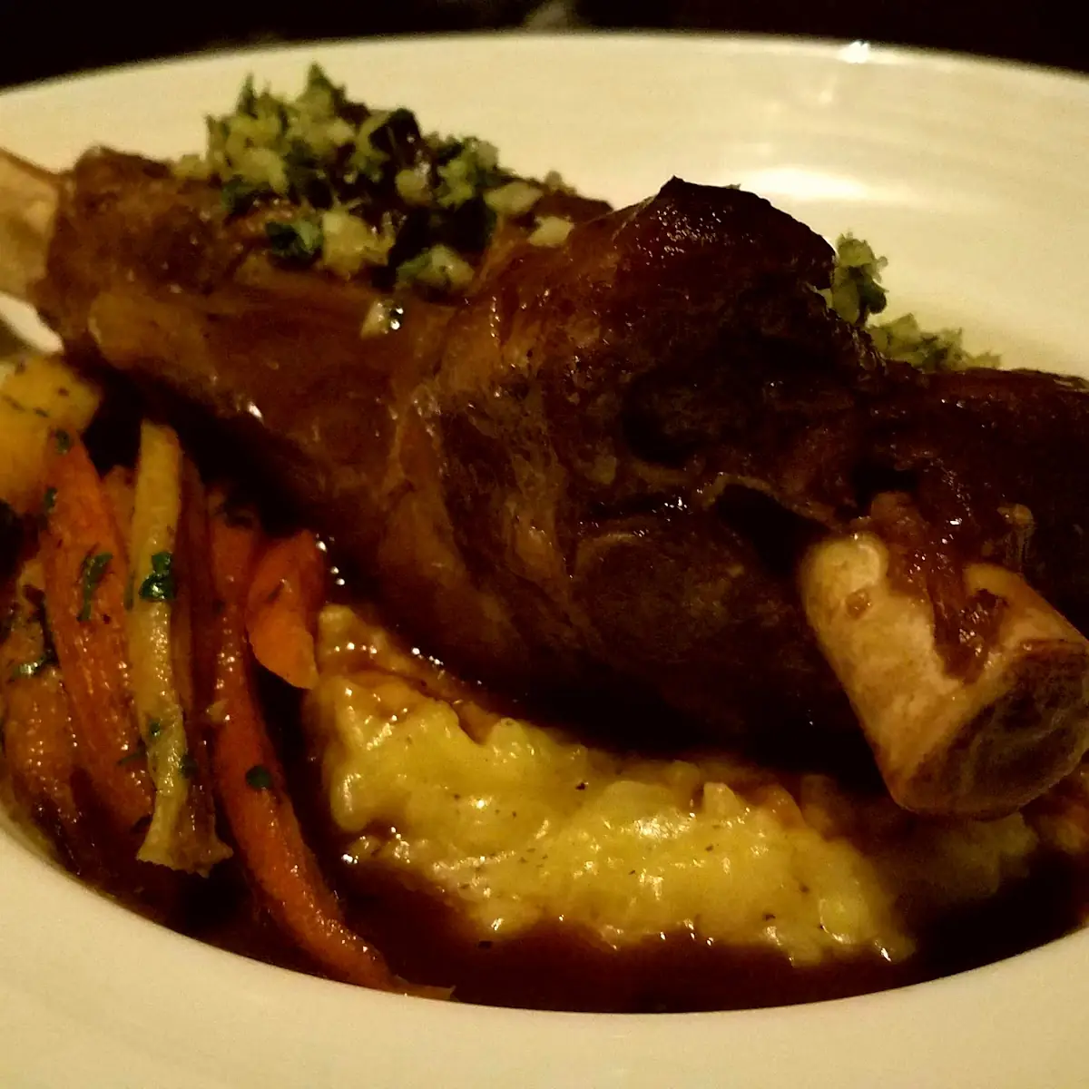 Braised Llano Seco Pork Shank