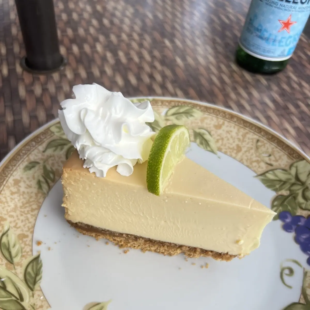 Key Lime Pie Slice