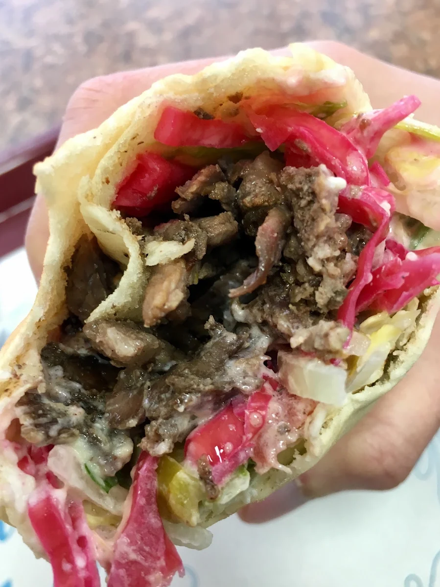 Beef Shawarma Sandwich, Shawarma House