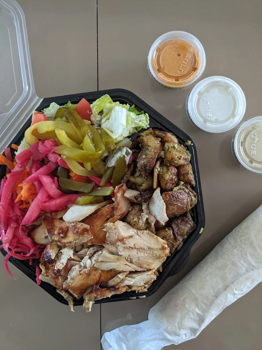 Chicken Shawarma Plate, Shawarma House