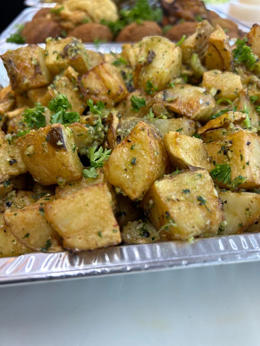 Garlic Potatoes, Shawarma House