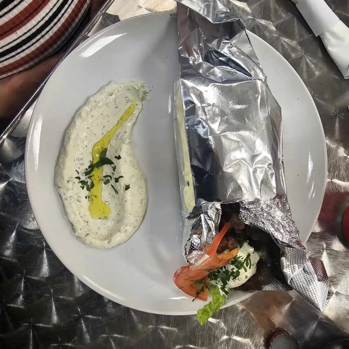 Lamb and Beef Gyro