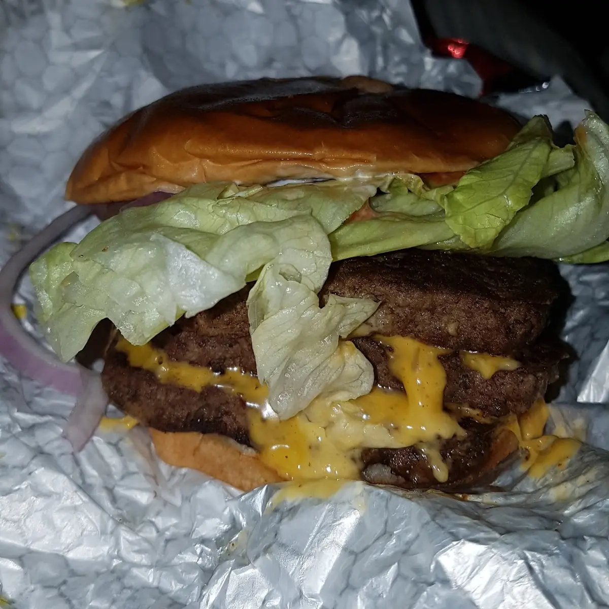 Dave's Double Cheeseburger