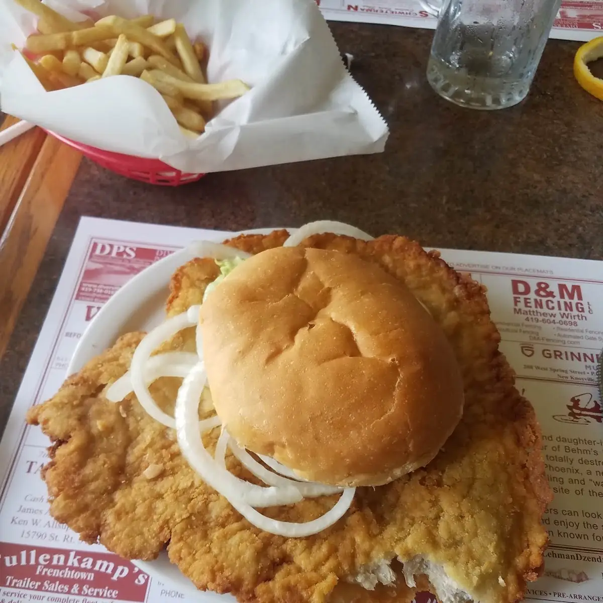 Breaded Pork Tenderloin Sandwich