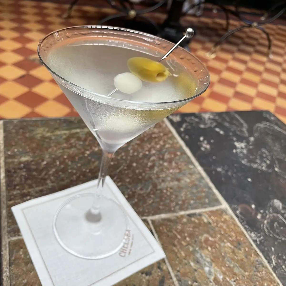 Snap Pea Gimlet