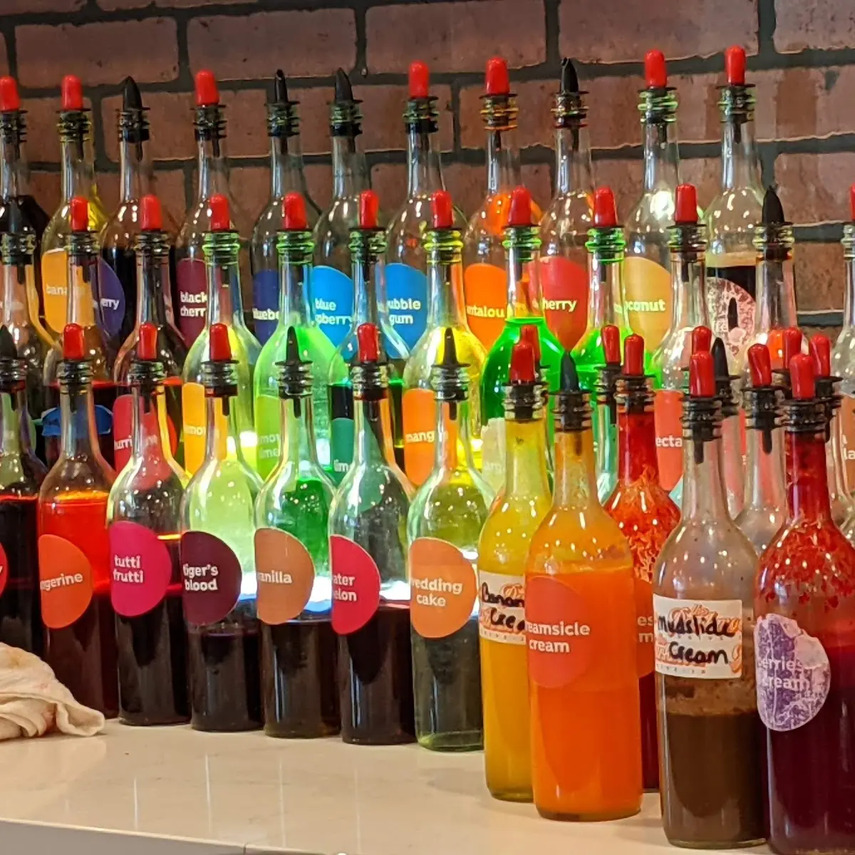 Snow Cone Shaved Ice Flavors