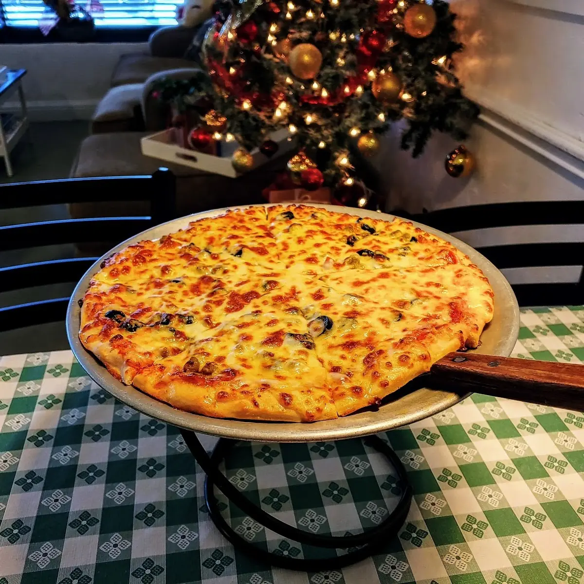 Sausage and Mushroom Pizza