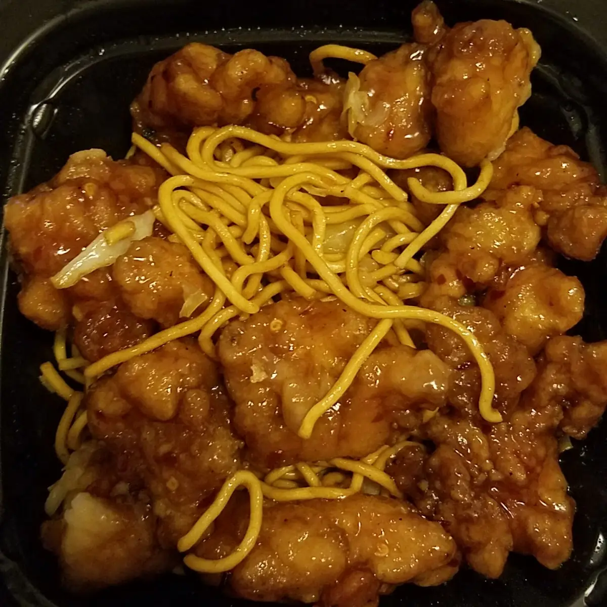 Orange Chicken Lo Mein