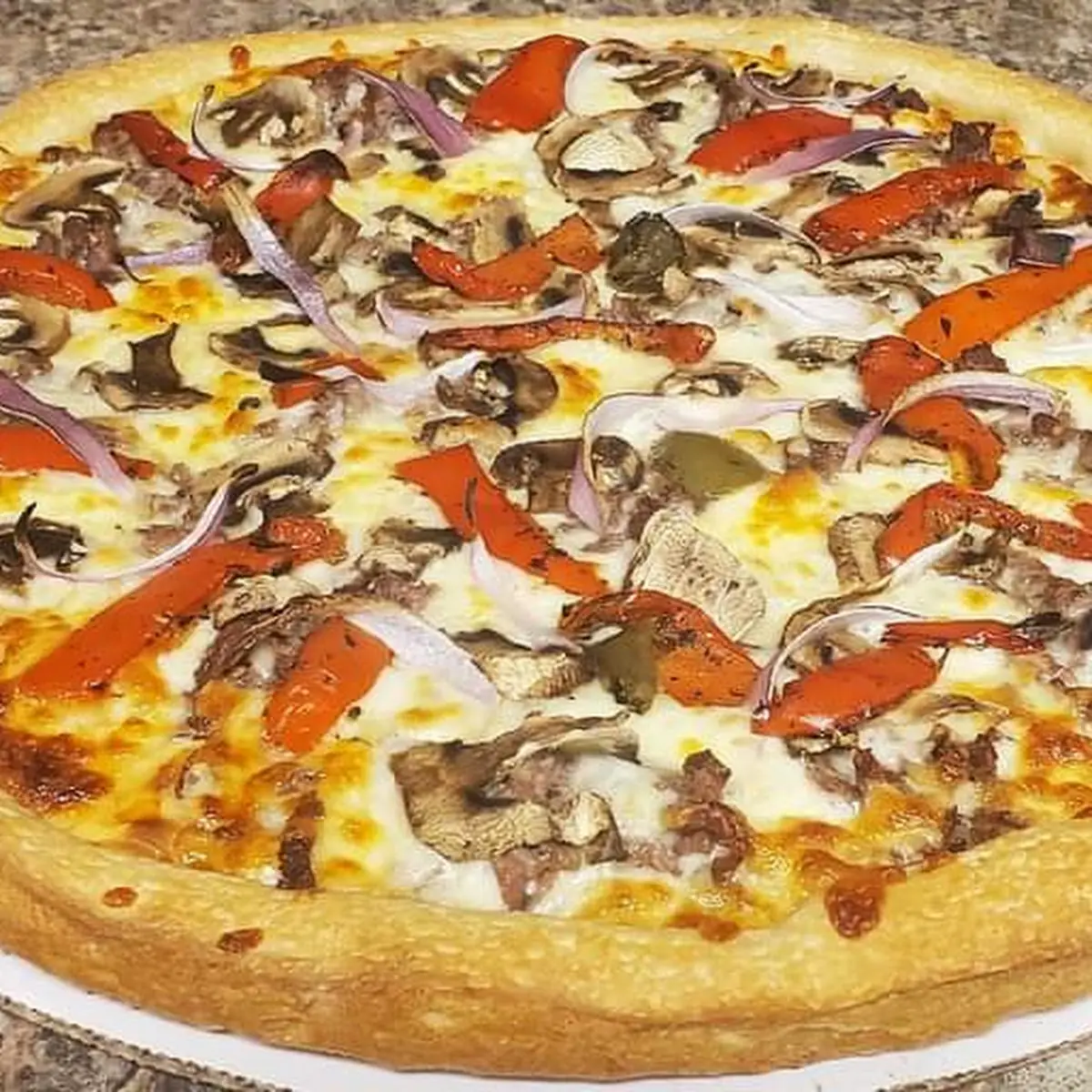 Philly Steak & Cheese Pizza