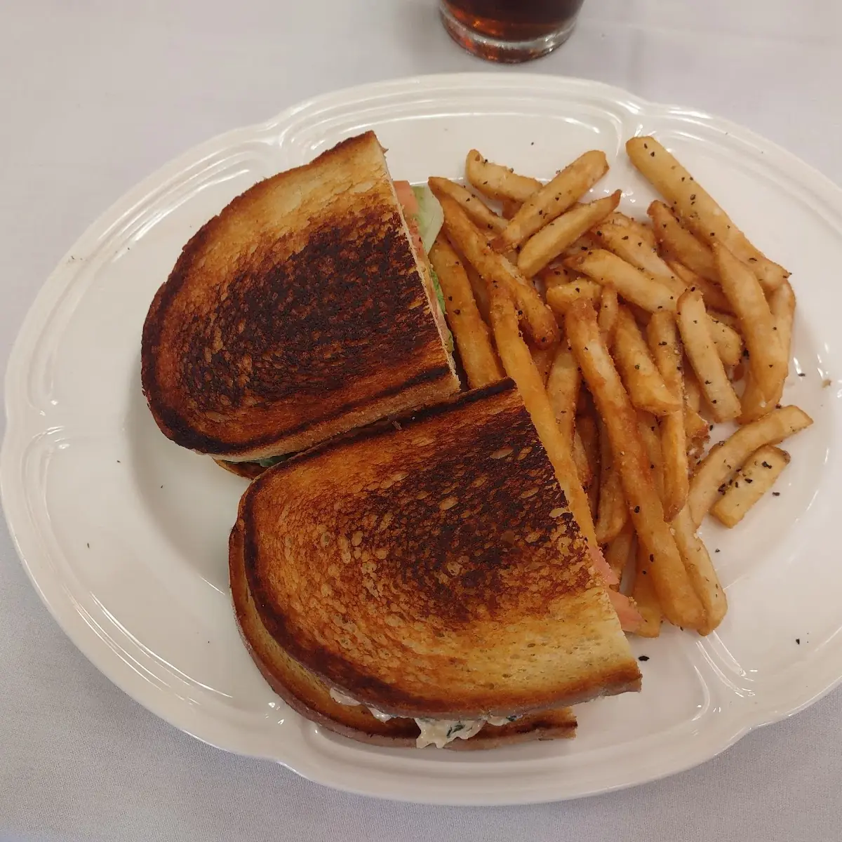 Chicken Salad Sandwich Plate