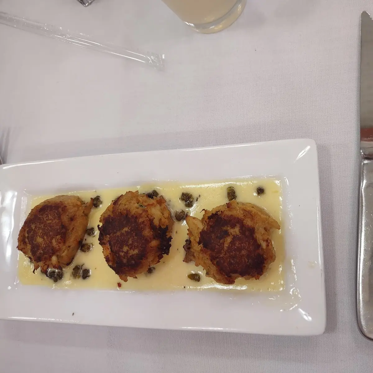 Crab Cakes Appetizer