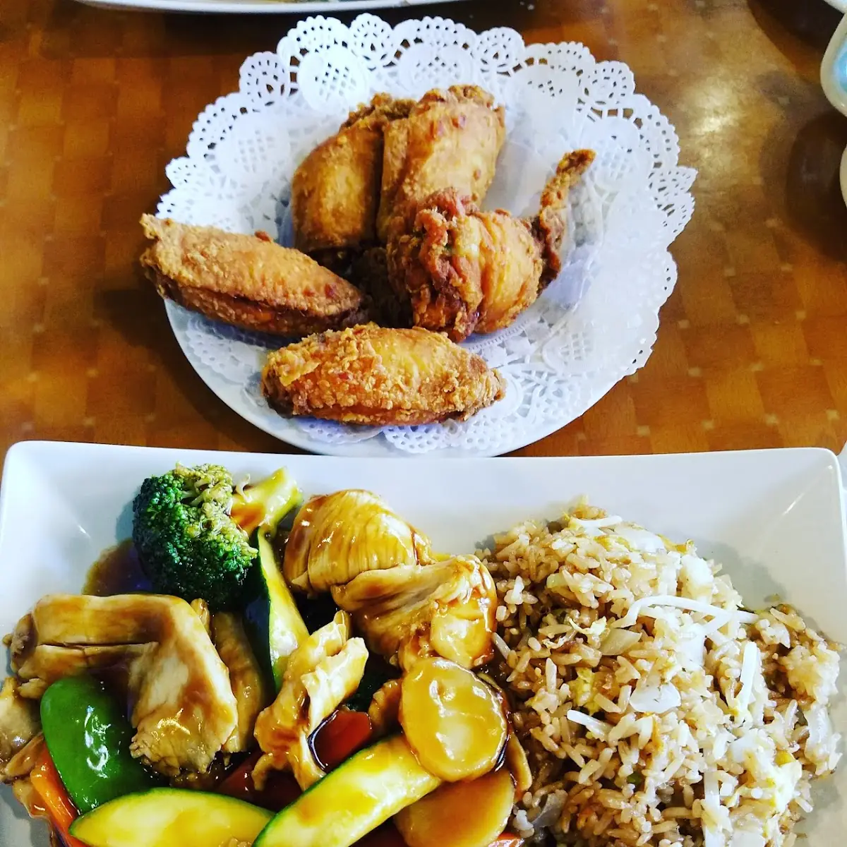 Pork Fried Rice & Egg Roll