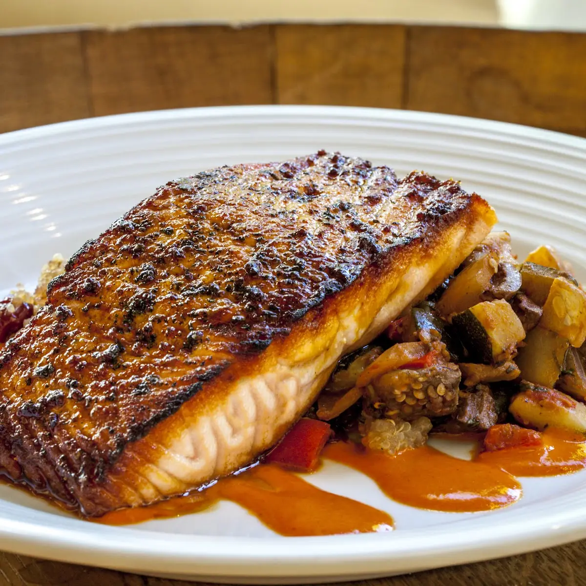 Maple Glazed Salmon