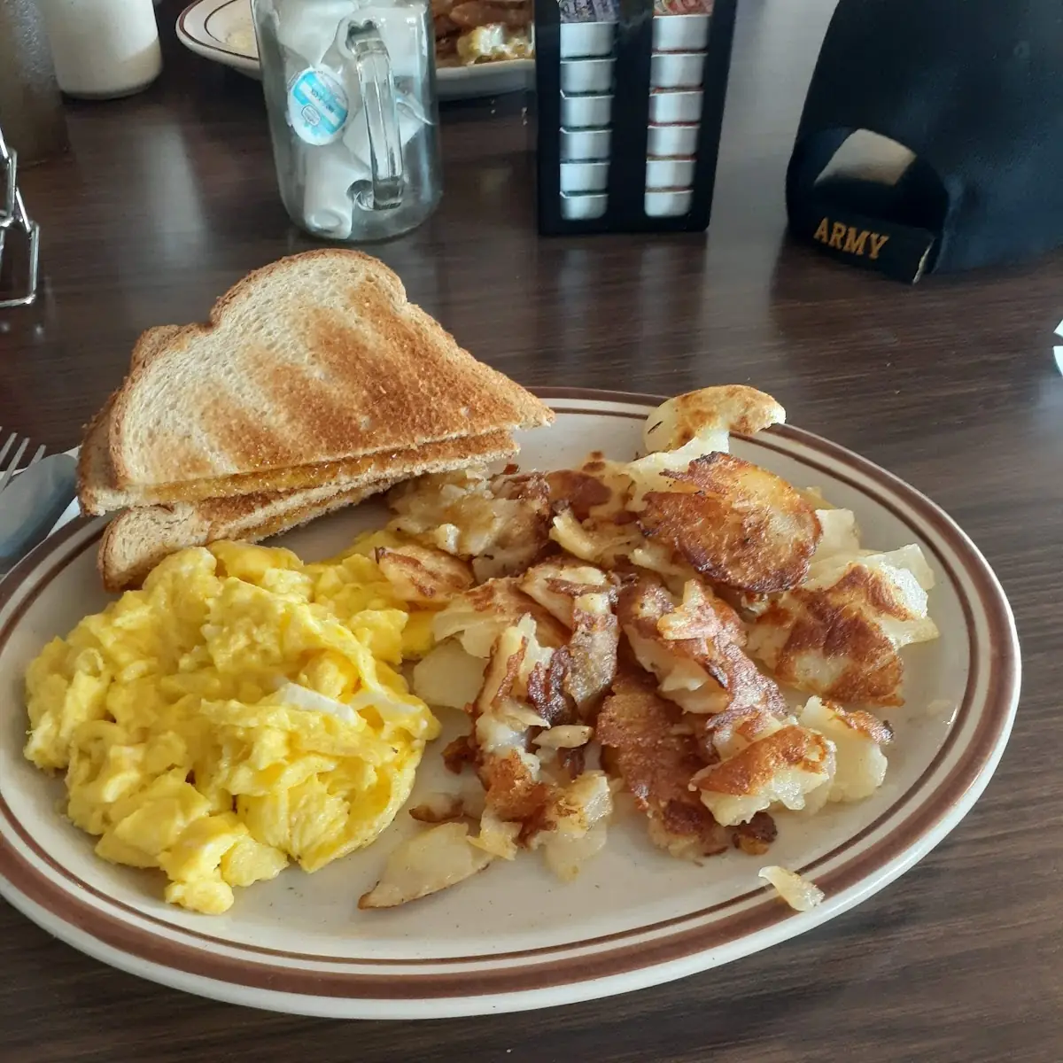 Chicken Fried Steak and Eggs
