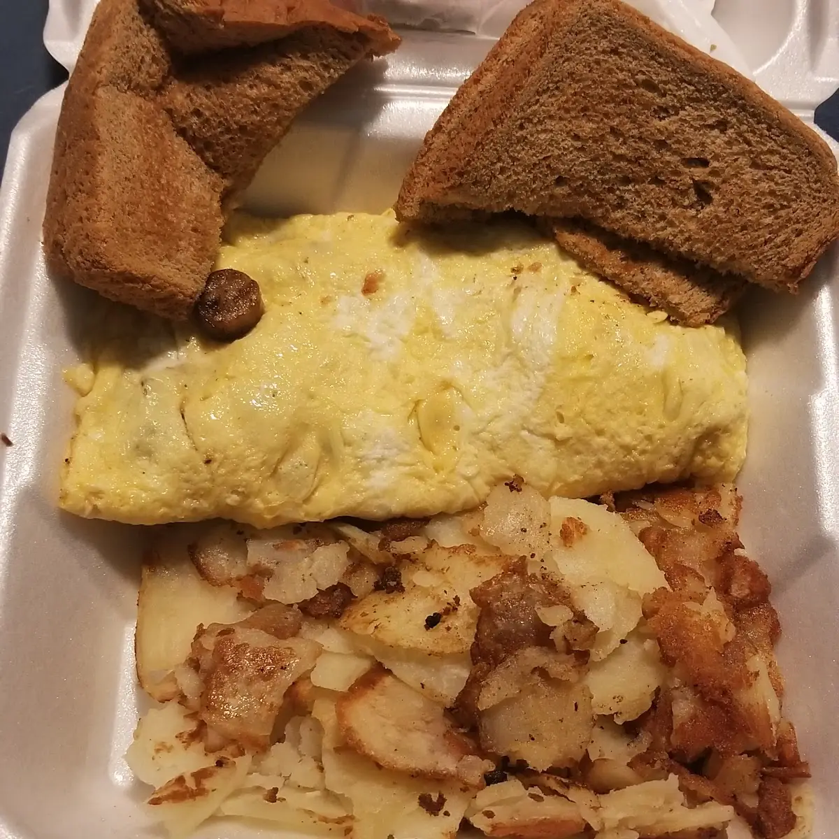 Farmer's Omelette with Hash Browns
