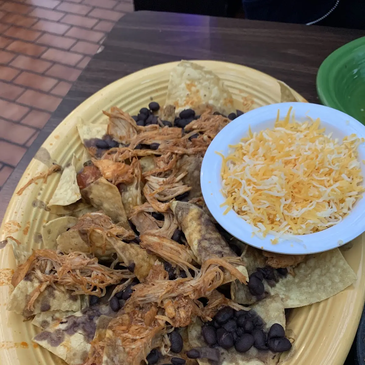 Shredded Chicken Nachos
