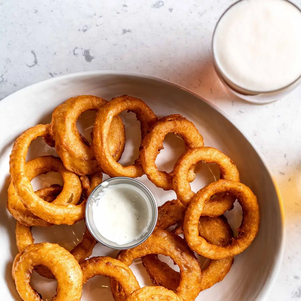 Tower of Onion Rings