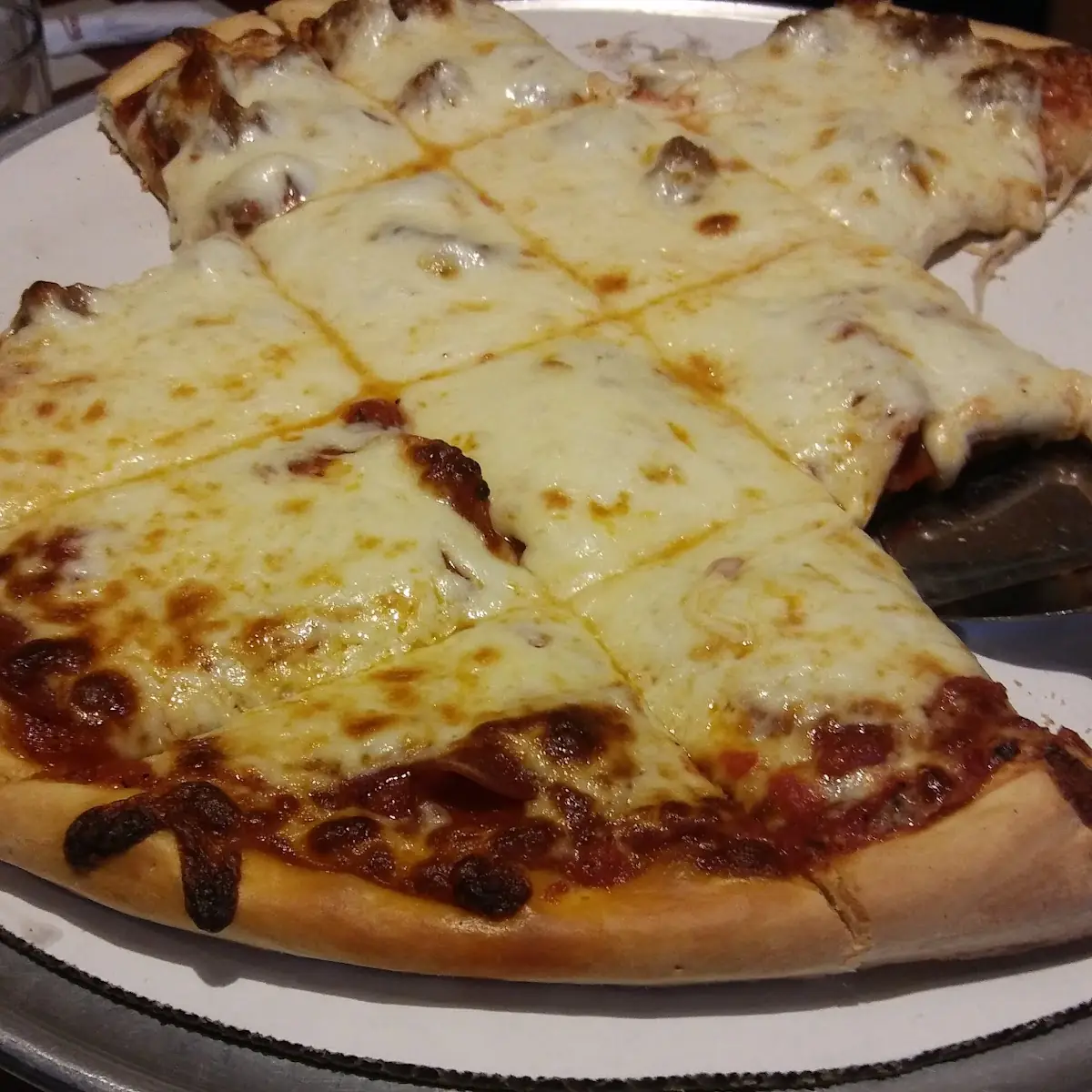 Sausage Pizza Carbonara
