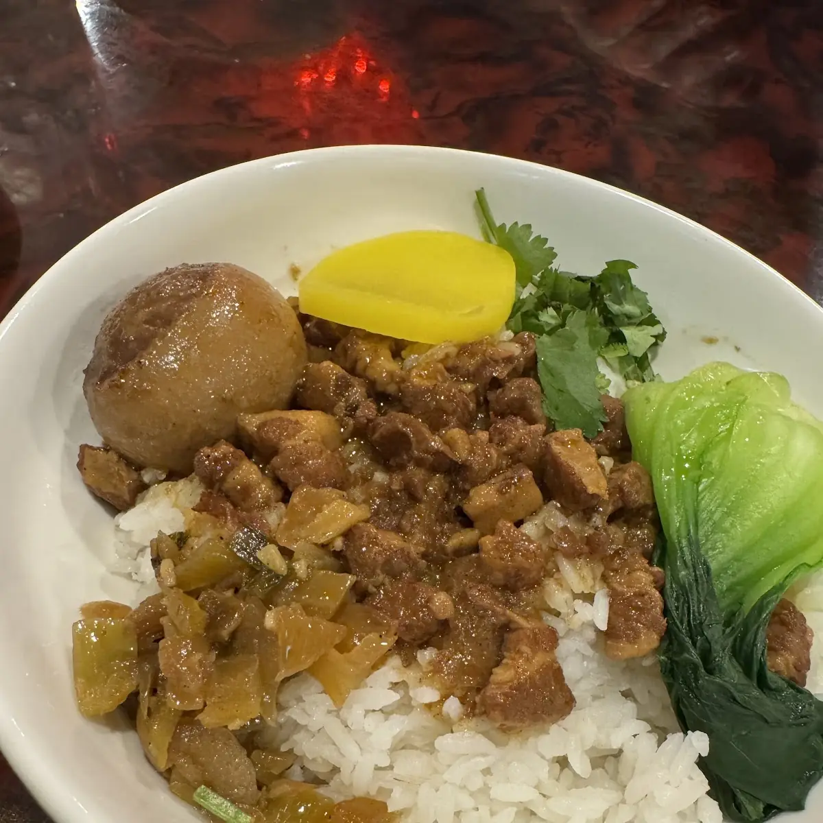 Lu Rou Fan Braised Pork with Rice