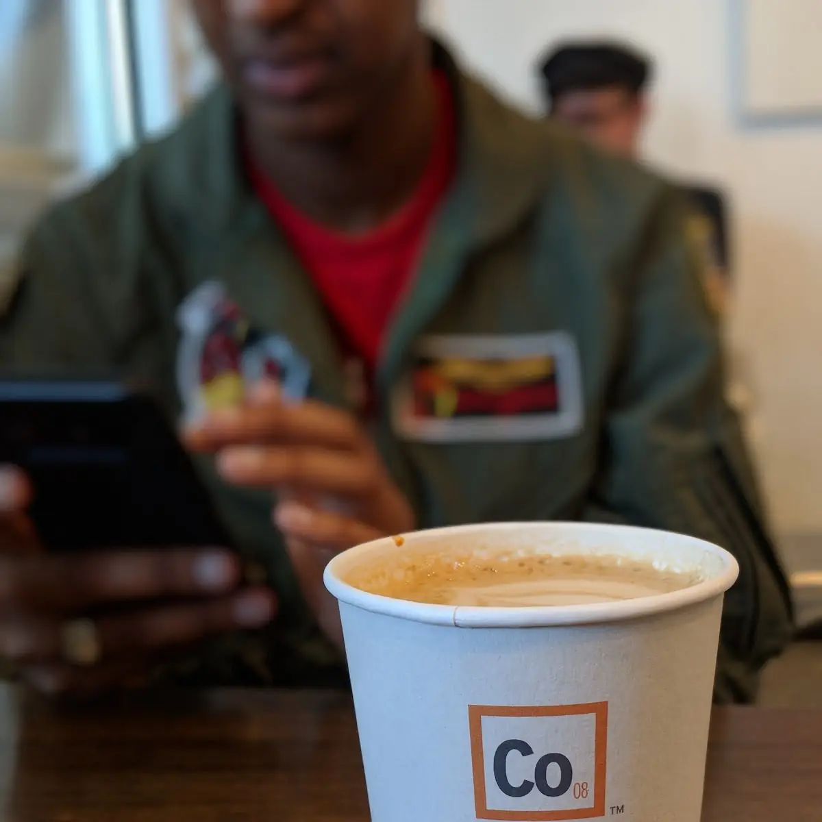 Dirty Chai Latte with Almond Milk