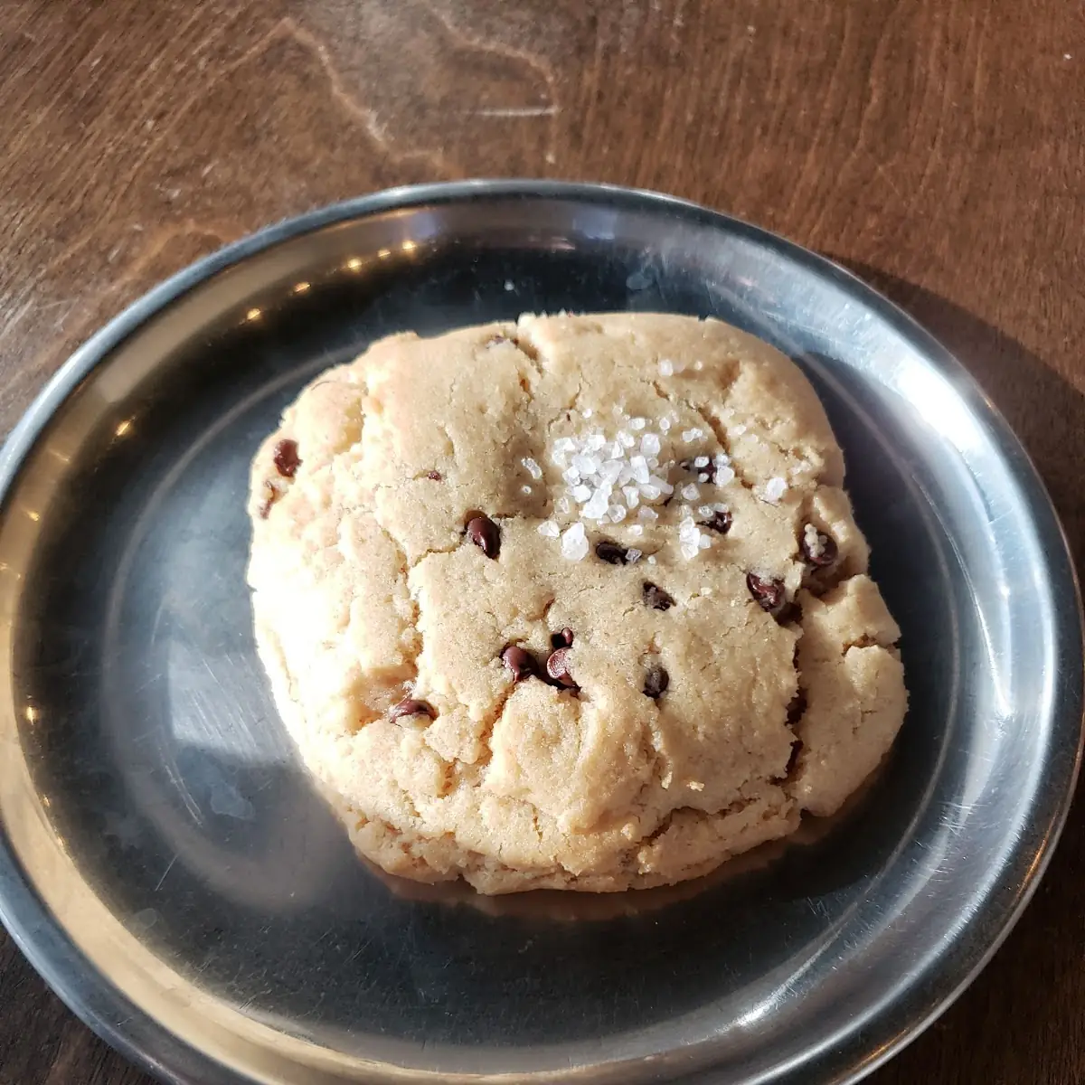 Salted Chocolate Chip Cookies