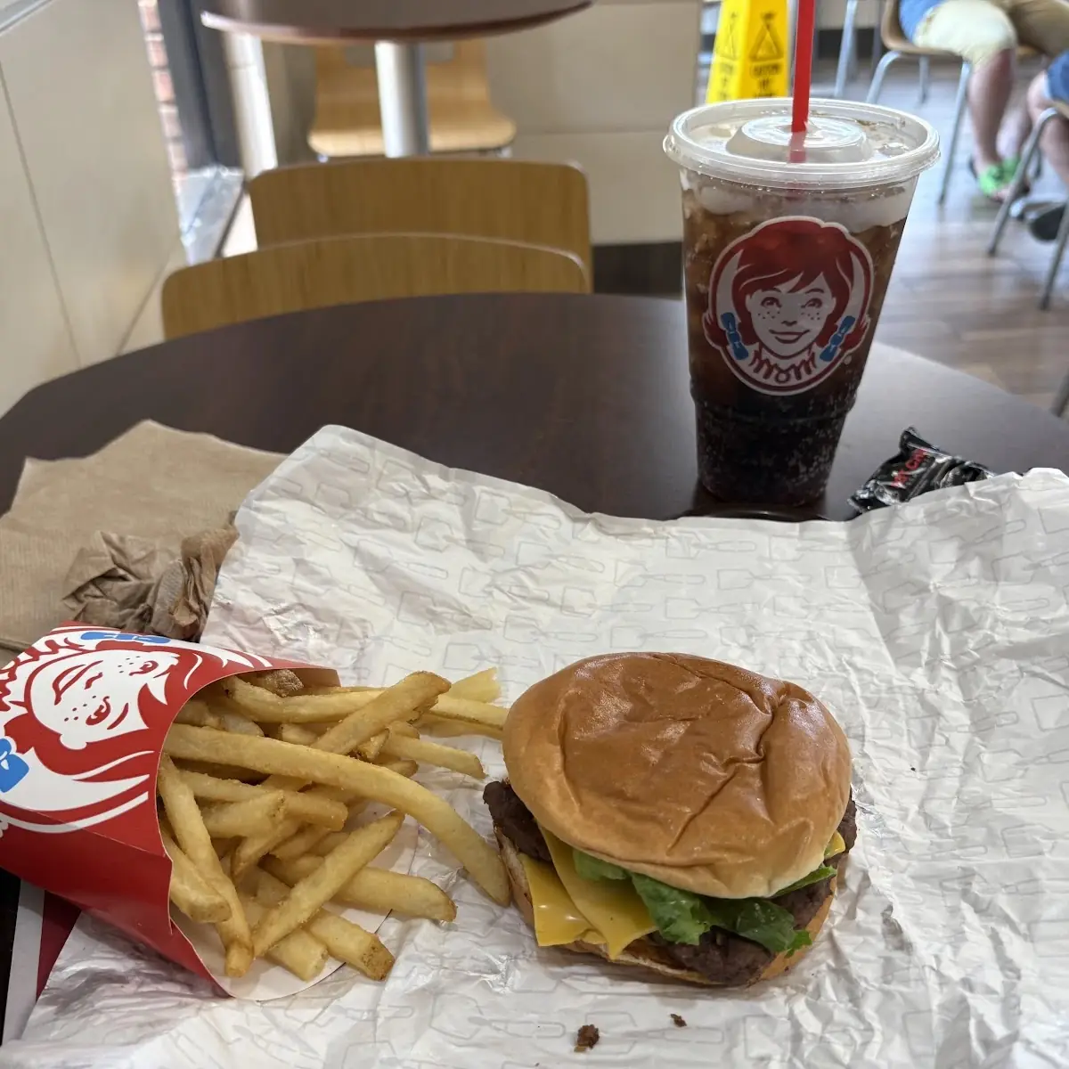 Single Cheeseburger Combo