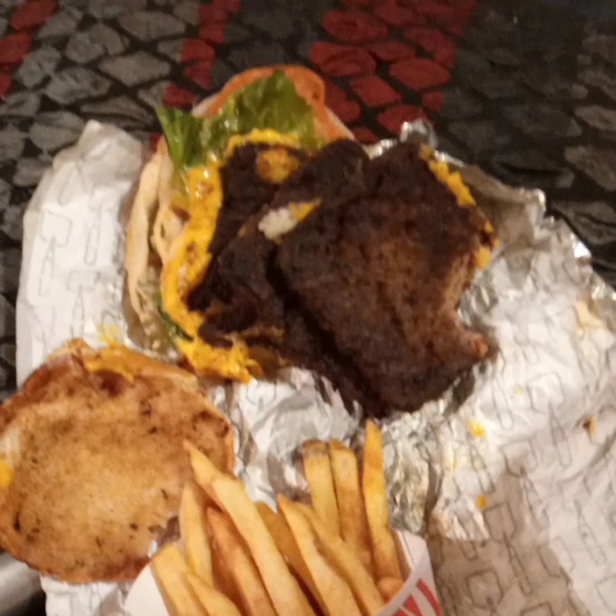 Triple Cheeseburger
