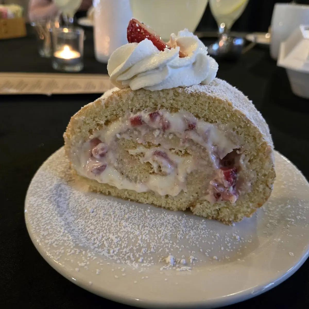 Strawberry Shortcake Roulade