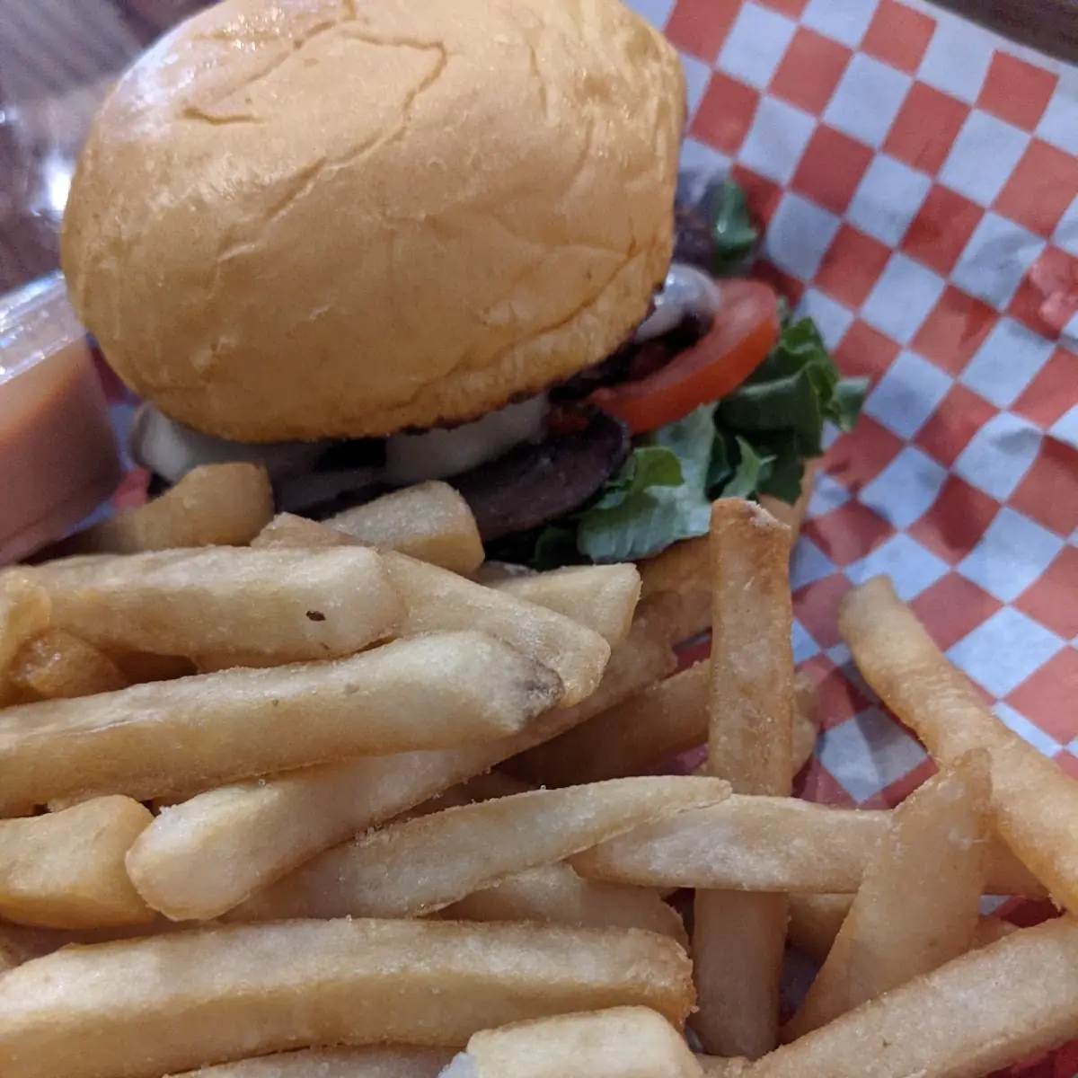Mushroom Swiss Burger