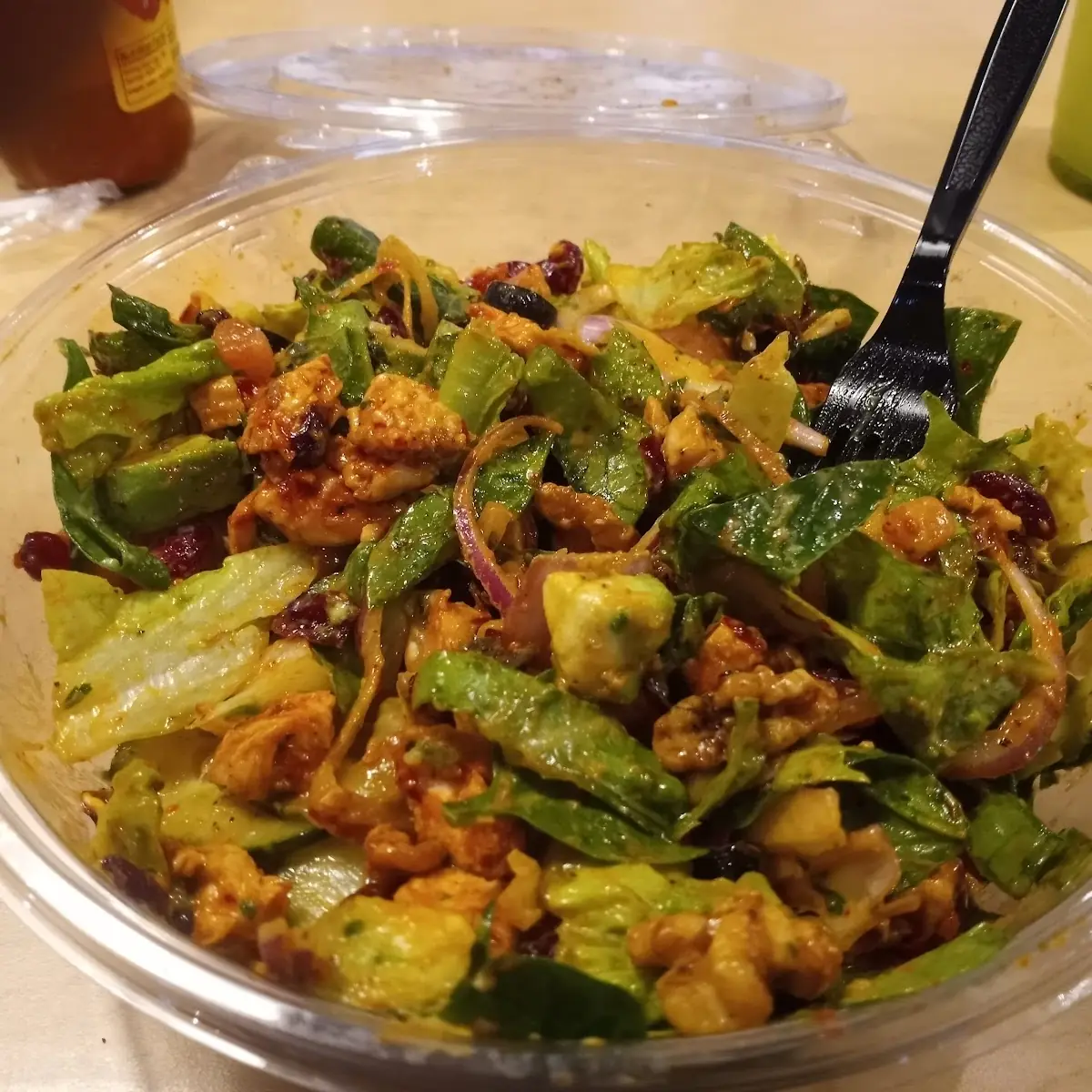 Ensalada Mixta Con Pollo